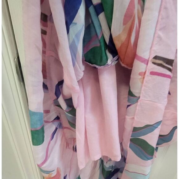 Oliphant Ruffles Tiered Midi Dress S - Picture 6 of 12